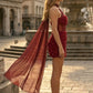 Red Bodycon Halter Short Homecoming Dress with 3D Flowers
