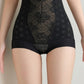 High-Waisted Zipper Lace Shapewear