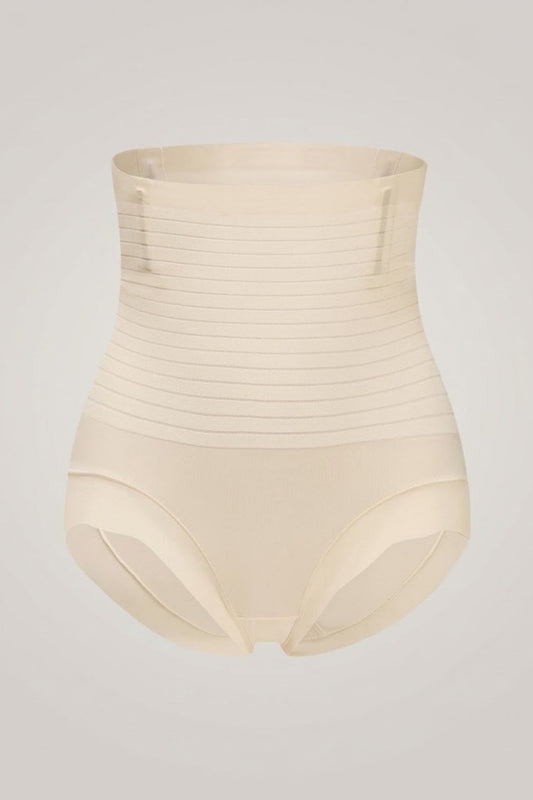 High-Waisted Compression Shapewear Briefs