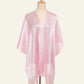 V-Neck Sheer Evening Wrap with Fringe