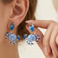Novelty Crab Statement Earrings