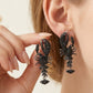 Quirky Beaded Lobster Prom Earrings