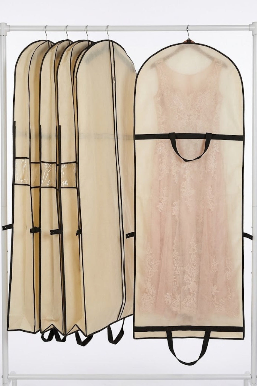 Extra Long Breathable Garment Bag with Handles